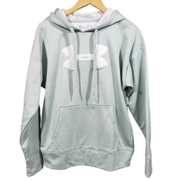 Under Armour Tops - Under Armour cold gear NWT chenille logo front pullover woman's size small